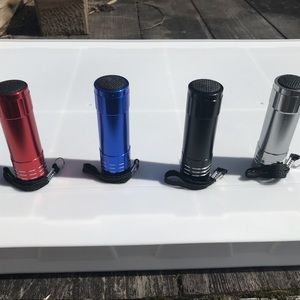 Portable UV flashlight